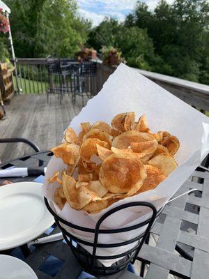 BBQ rubber potato crisps!