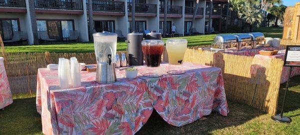 Summer Sunset Luau at the Catamaran Hotel