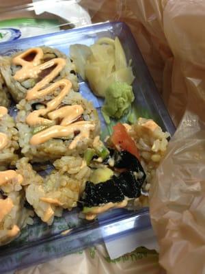 Gave it another try. The only Publix where the sushi is always a mess.