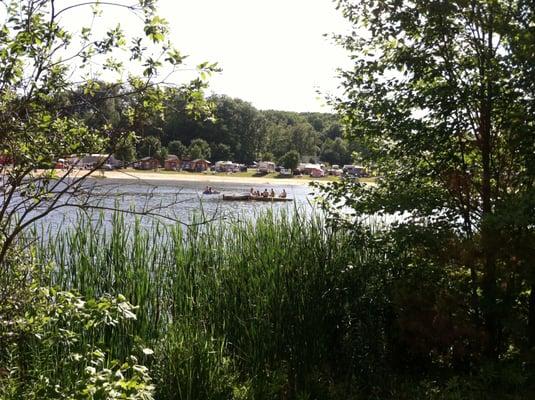 another view of the lake at Camp NCN