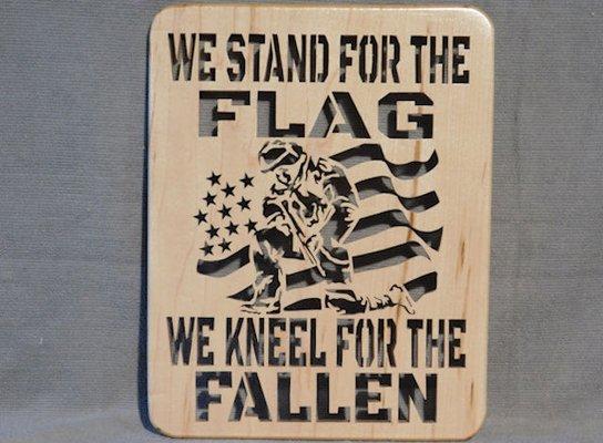 We Stand For The Flag