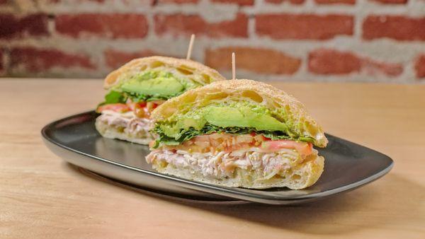 Gourmet Turkey Avo Sandwich