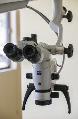 Microscopes are use for every procedure