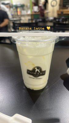 Banana latte