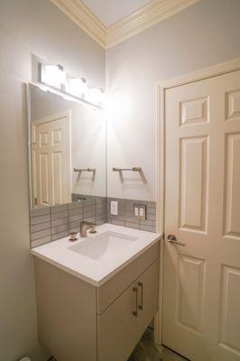 Bathroom remodel