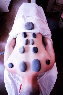 Hot Stones are Great for Relaxation and Muscle Recovery!