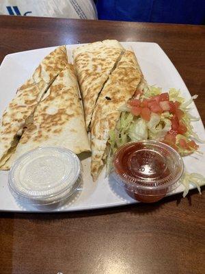 Loaded Chicken Quesadilla