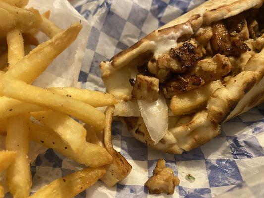 Chicken Gyro Sandwich