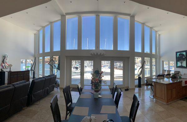 Residential window film. Reduce heat, uv, and glare.