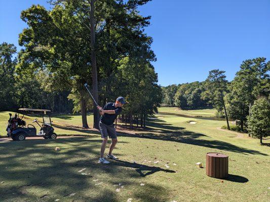 8th hole, white tees.