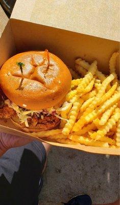 Sandwhich combo with fries