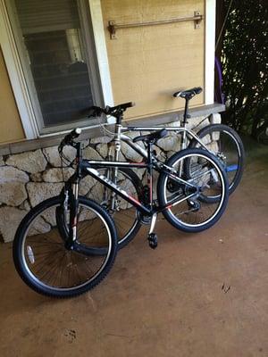 His and hers Treks from Bicycle John