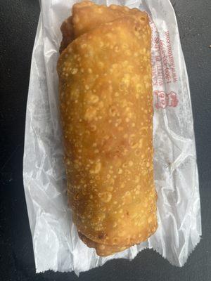 Well cooked, well filled Shrimp Egg Roll