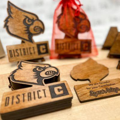 We are thrilled to share the custom awards we created for District C!