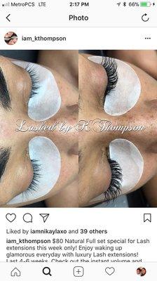 Eyelash Extensions