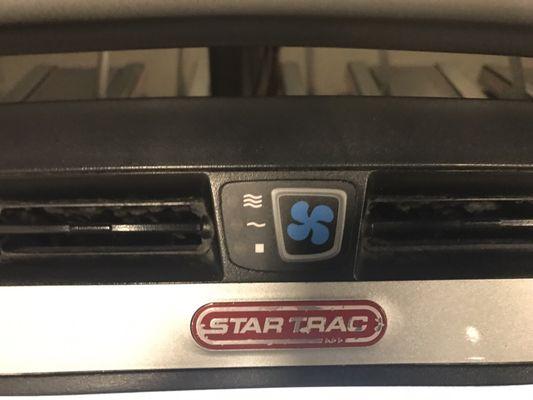 Treadmill air vents :-/