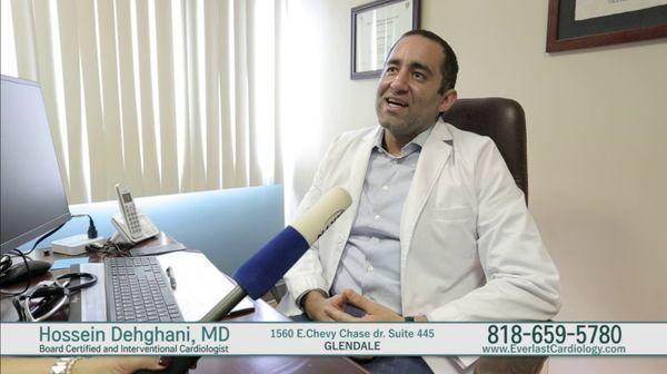 Board Certified and Interventional Cardiologist Dr. Dehghani provides gentle, personalized, and comprehensive cardiac care