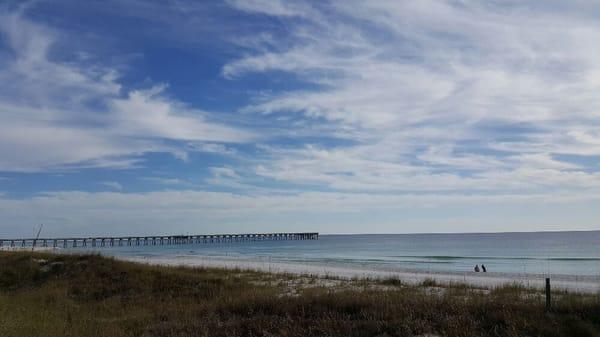 It's a beautiful day here in Panama City Beach!