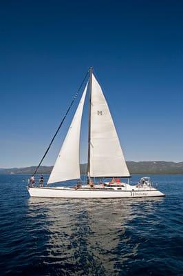 Sailboat tours available on the Woodwind