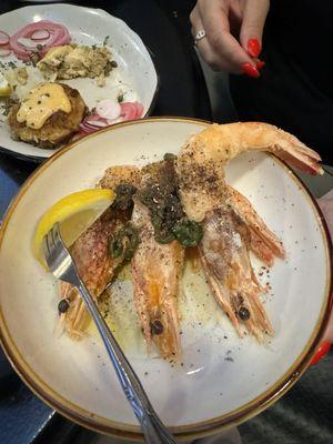 Salt and Pepper Prawns