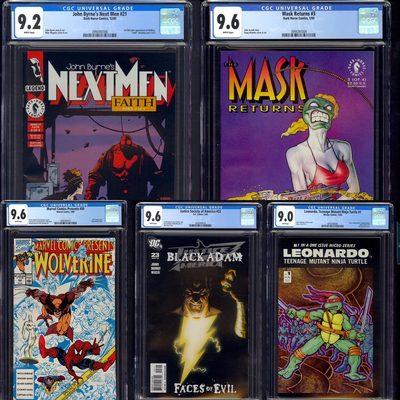 New Cgc books just came in