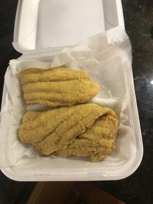 3 PIECES OF CATFISH