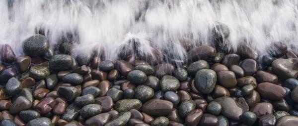 Image title "Elements II" captured along Lake Superior's shoreline