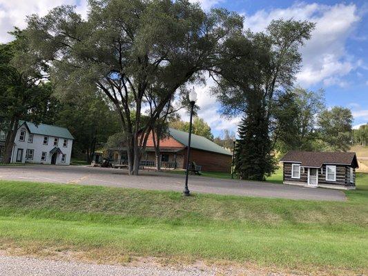 Odill farmhouse,Main Museum and Jakes Cabin!