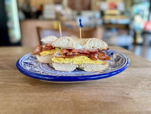 Breakfast bagel