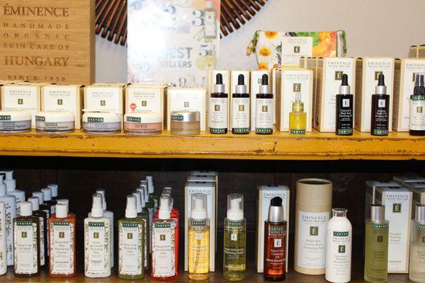 We are proud to carry Eminence Organic Skincare at our studio!