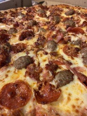 All Meat Pizza