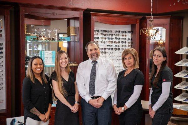 Our friendly eye care team!