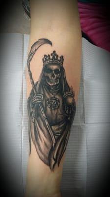 Reaper  tattoo done by me