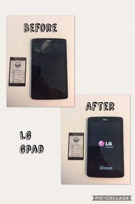 Lg Gpad repair!