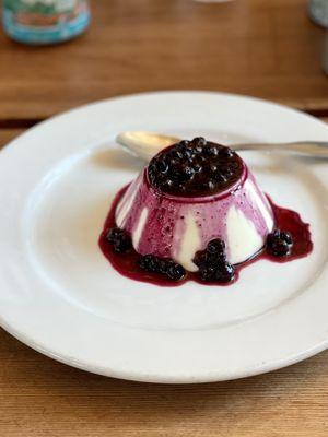 Blueberry Panna Cotta