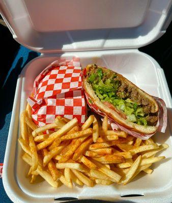 Torta Special with Fries