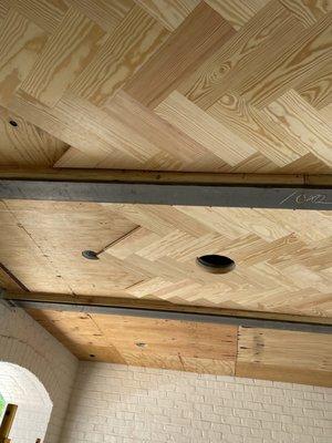 Custom ceiling project