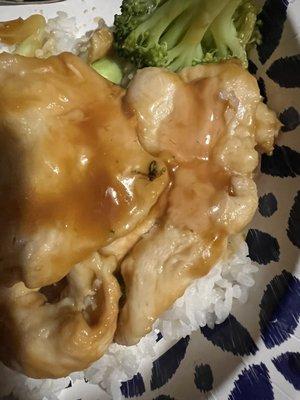 chicken and broccoli