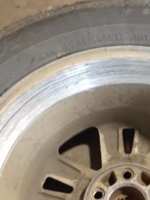 Rim damaged