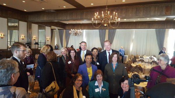 Breakfast with Congresswoman Barbara Lee, Oakland Berkeley Association of Realtors.