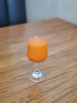 Spicy ginger wellness shot