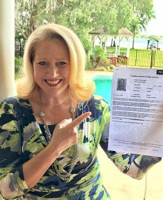 I Passed the State Real Estate License Exam the first time I took it with the preparation I received from Florida Real Estate School!