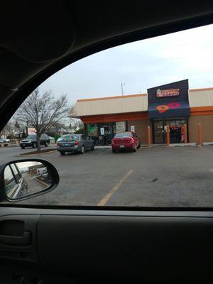 Bolingbrook plaza touch and Go Dunkin Donuts this was it go today decent coffee.. later towards the evening it's kind of meh