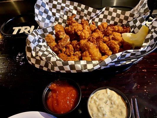 Amazing clam strips