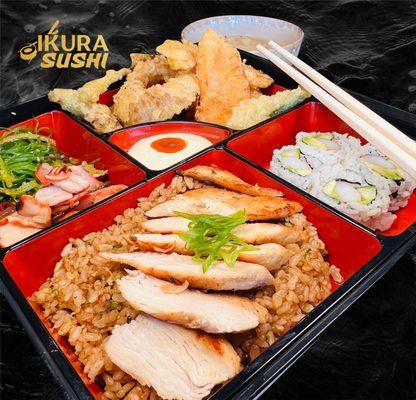 Chicken bento box