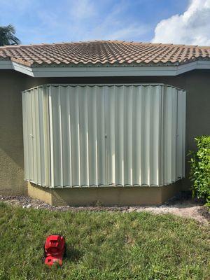 Extra-Strong Accordion Hurricane Shutters