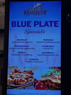 Blue Plate Specials