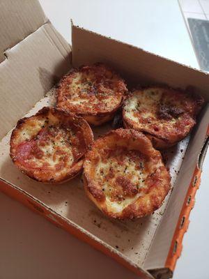 Pepperoni crazy puffs. Mid.