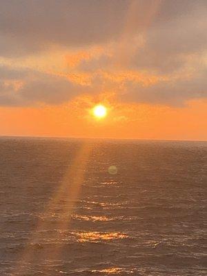 Sunset near Torrance Beach