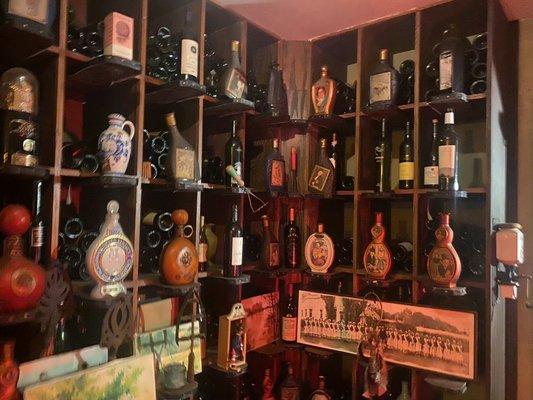 Collectibles and wine